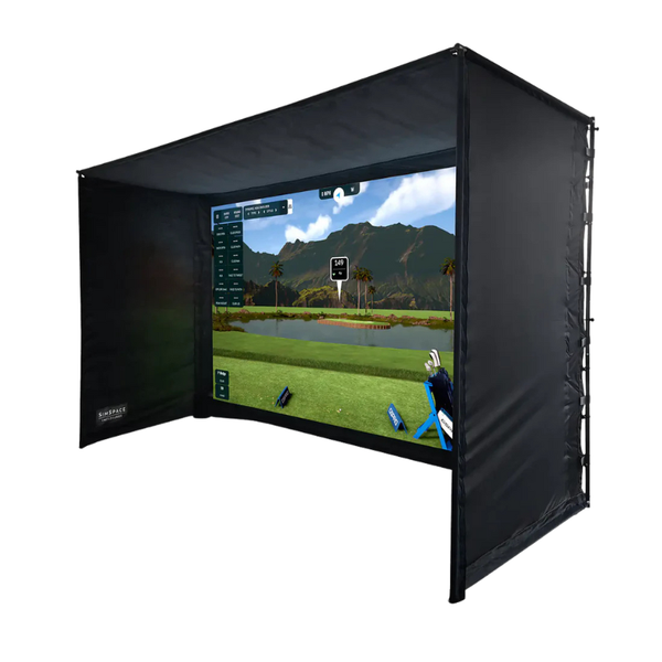 SimSpace Golf Simulator Enclosure - Indoor Golf Outlet