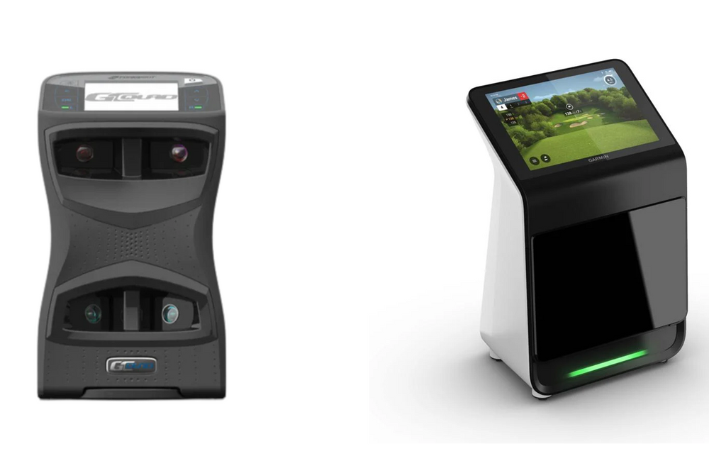 Garmin R50 vs GCQuad Launch Monitor Comparison | Indoor Golf Outlet