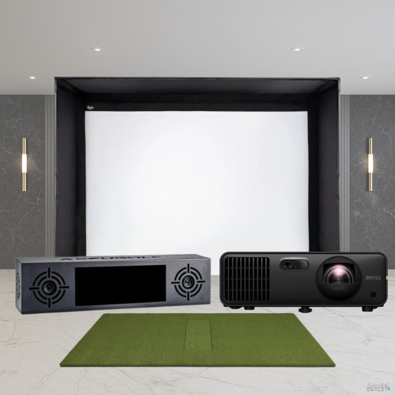 AccuGOLF Hawkeye DIY Golf Simulator Package.