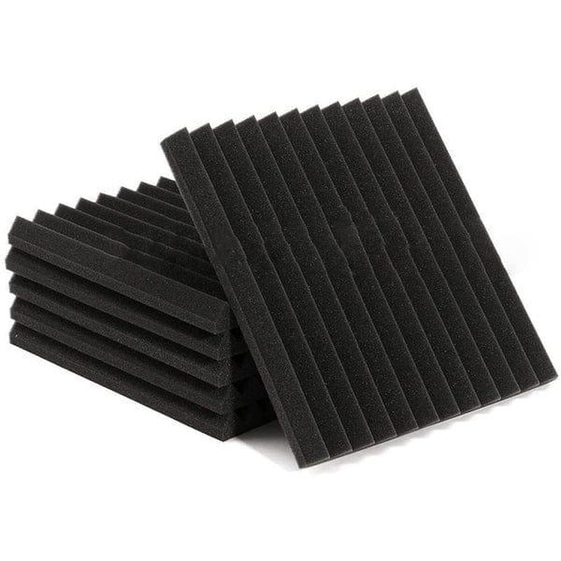 Acoustic Foam Panels Standard Black for golf simulator.
