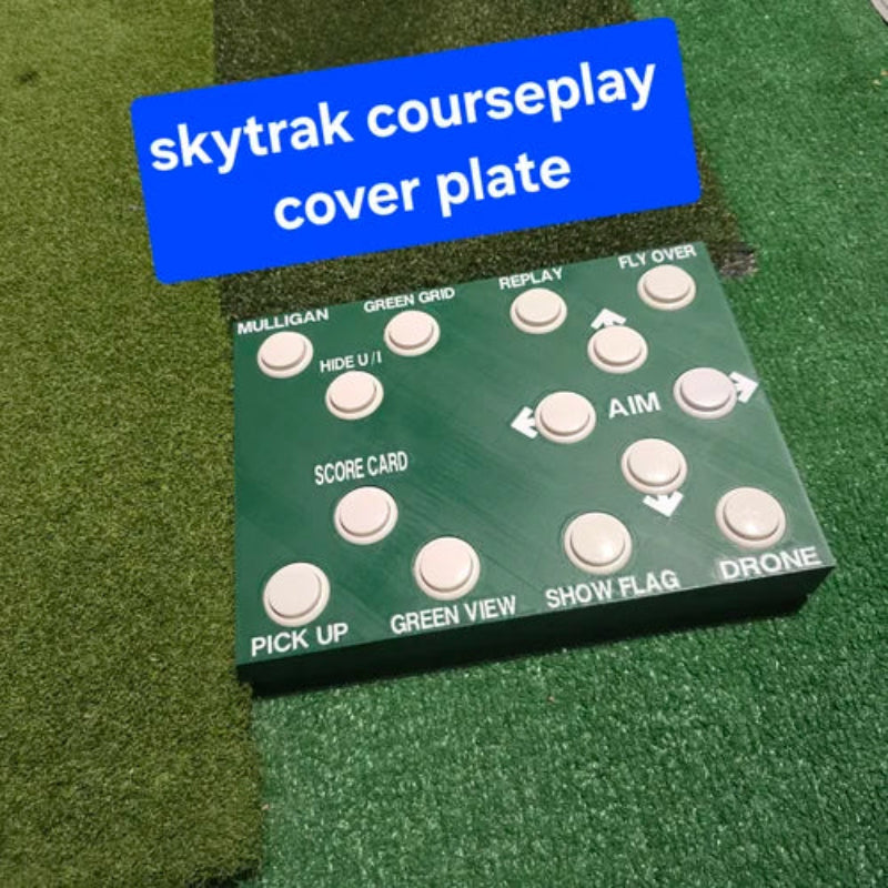 BA Custom SimMarshal Bluetooth Plug and Play Control Box SkyTrak Cover Plate.