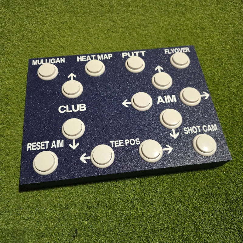 BA Custom Wireless GSPro Plug and Play Control Box dark blue box.