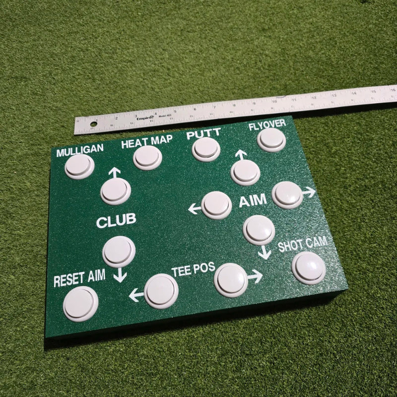 BA Custom Wireless GSPro Plug and Play Control Box green box.