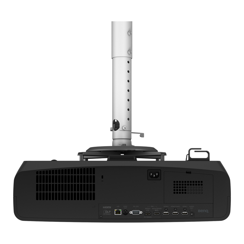 BenQ AK900ST rear input ports.
