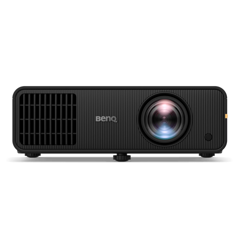 BenQ AW30ST 3200 Lumen Short Throw WXGA LED Golf Simulator Projector front view.