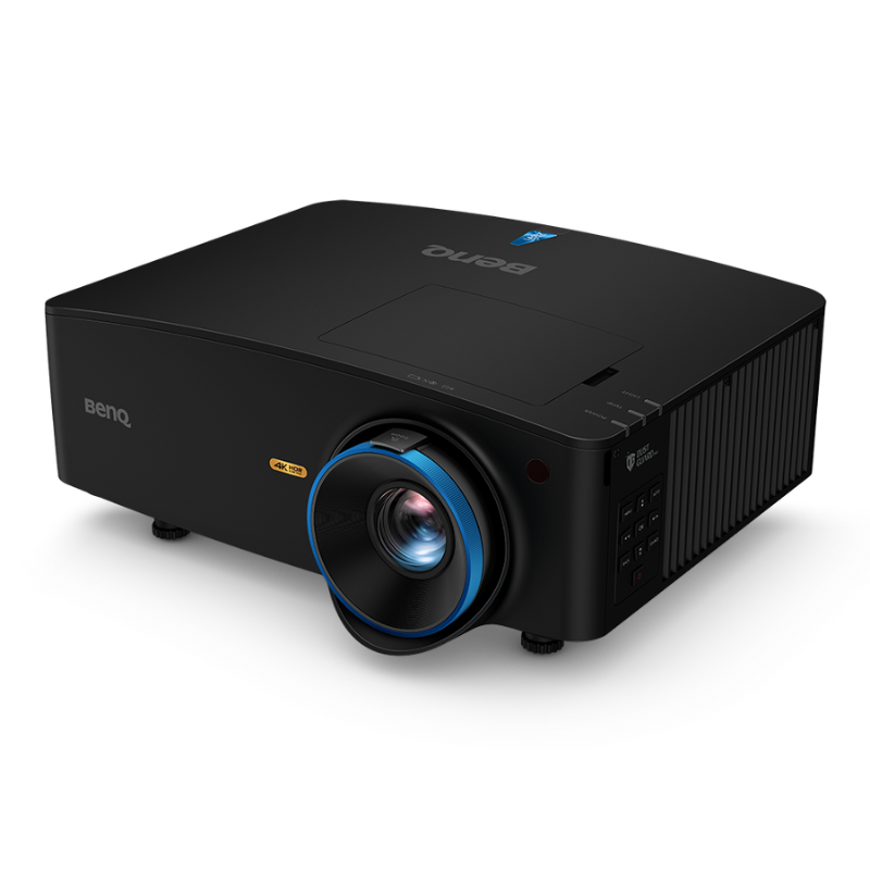 Certified Refurbished BenQ LK936ST 4K HDR Short Throw Laser Golf Simulator Projector right side view.