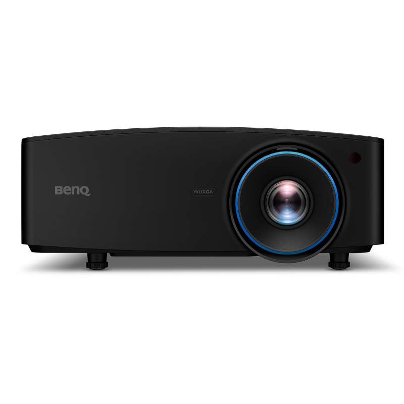 BenQ LU935ST 5500 Lumens Short Throw Laser Golf Simulator Projector front angle.