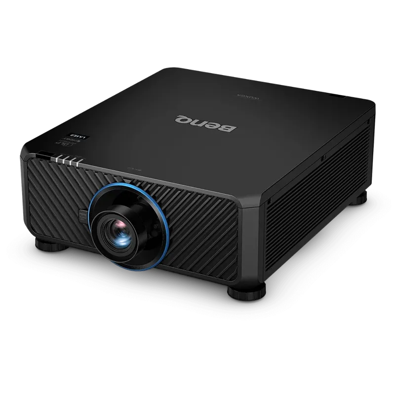 BenQ LU9800 10000lms WUXGA Large Venue Projector left angled higher view.