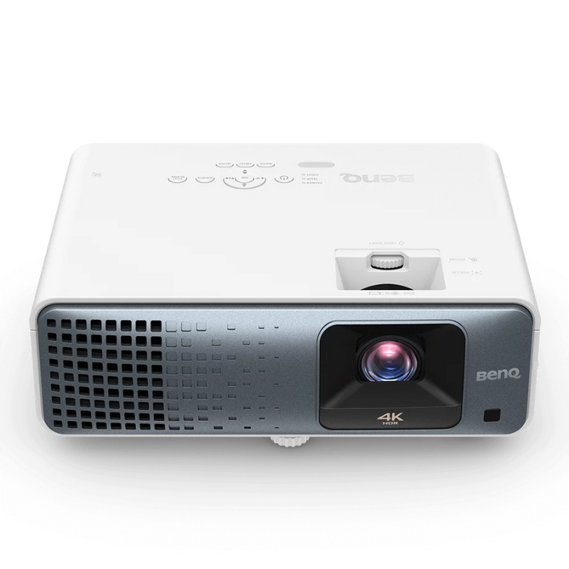 BenQ TK710 4K 3200lm Laser Casual Gaming Projector front, top view.