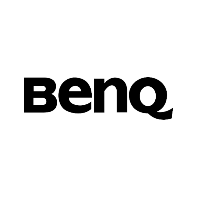 BenQ black logo.
