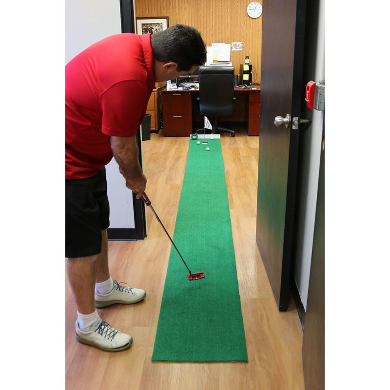 Big Moss Golf Office Fit Putting Green in 16x18” foot option.