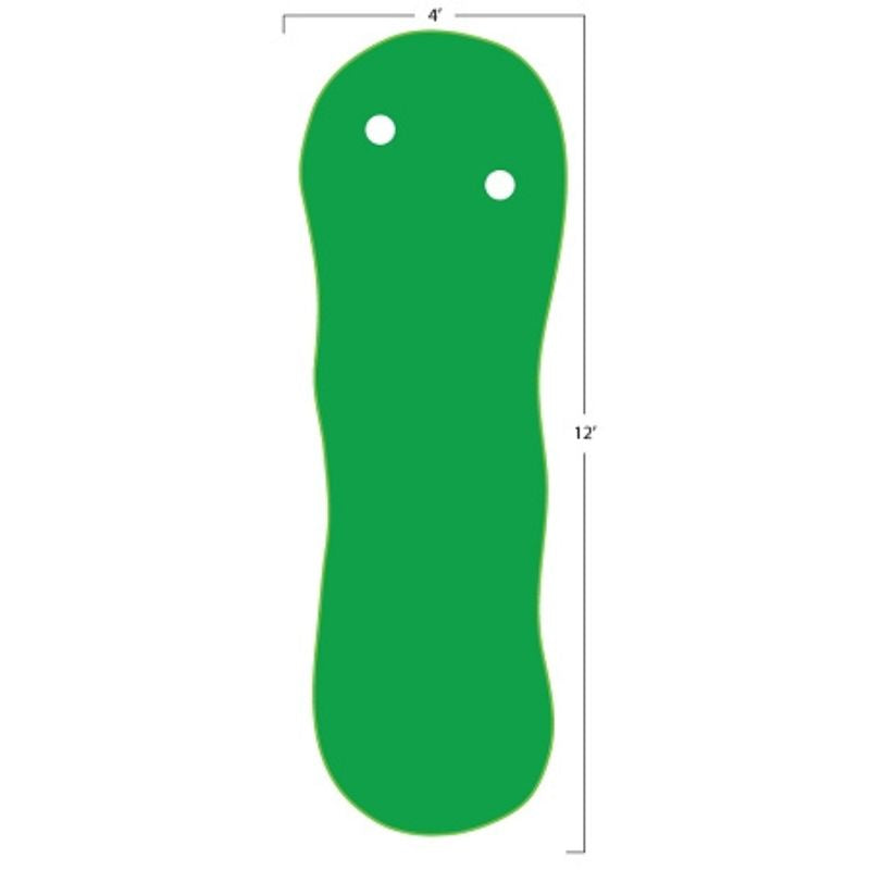 Big Moss Golf The Augusta V2 12x4 foot putting green.