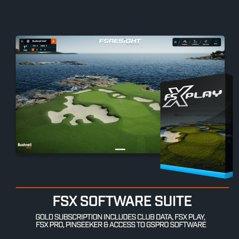 Bushnell Golf Launch Pro Circle B Edition Launch Monitor FSX Software Suite.