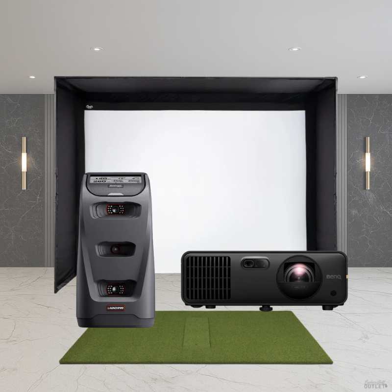 Bushnell Golf Launch Pro DIY Golf Simulator Package