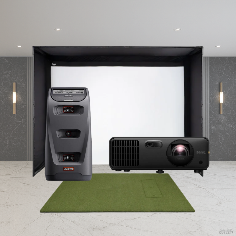 Bushnell Golf Launch Pro DIY Golf Simulator Package.