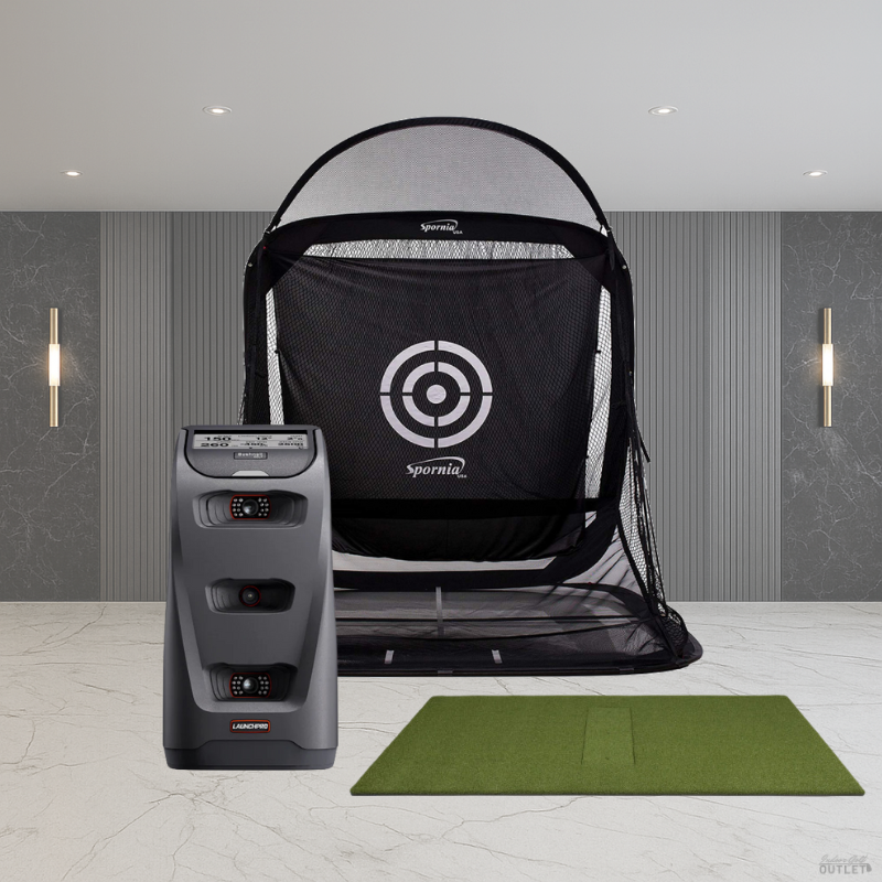 Bushnell Golf Launch Pro Practice Package.