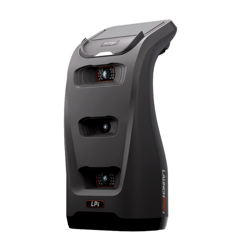 Bushnell Launch Pro Indoor Circle B Edition Launch Monitor angled view.