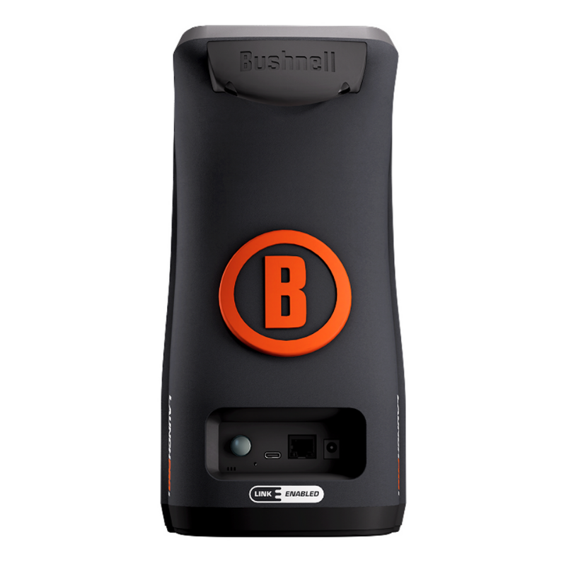 Bushnell Launch Pro Indoor Circle B Edition Launch Monitor back view.