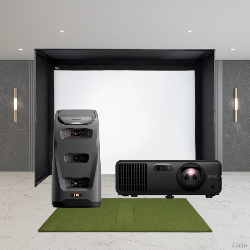 Bushnell Launch Pro Indoor DIY Golf Simulator Package.