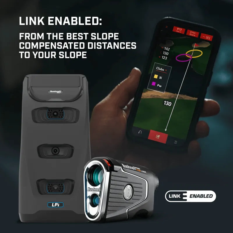 Bushnell Pro X3+LINK Laser Rangefinder - Indoor Golf Outlet Bushnell Pro X3+LINK Laser Rangefinder - Indoor Golf Outlet