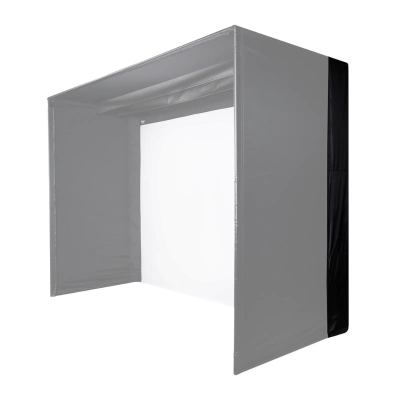 Carl's Place Back Cover Kit highlighted on a DIY Golf Simulator Enclosure Kit.