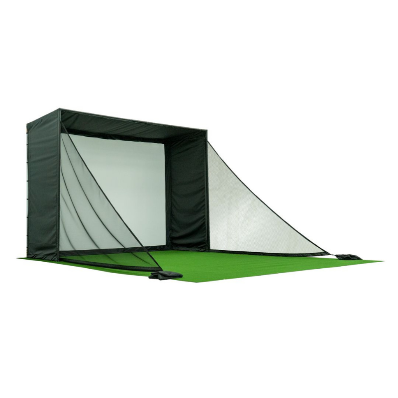 Carl's Place Net Wall Extensions for Golf Simulator Enclosure (6' Depth, Pair)
