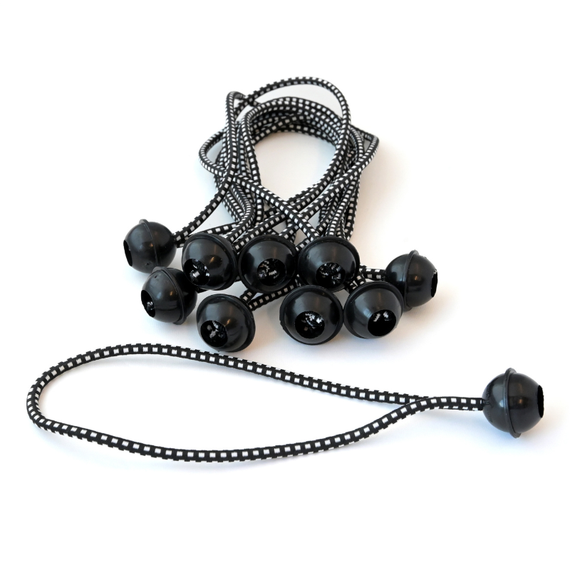 Carl's Place 9-Inch Black Ball Bungees