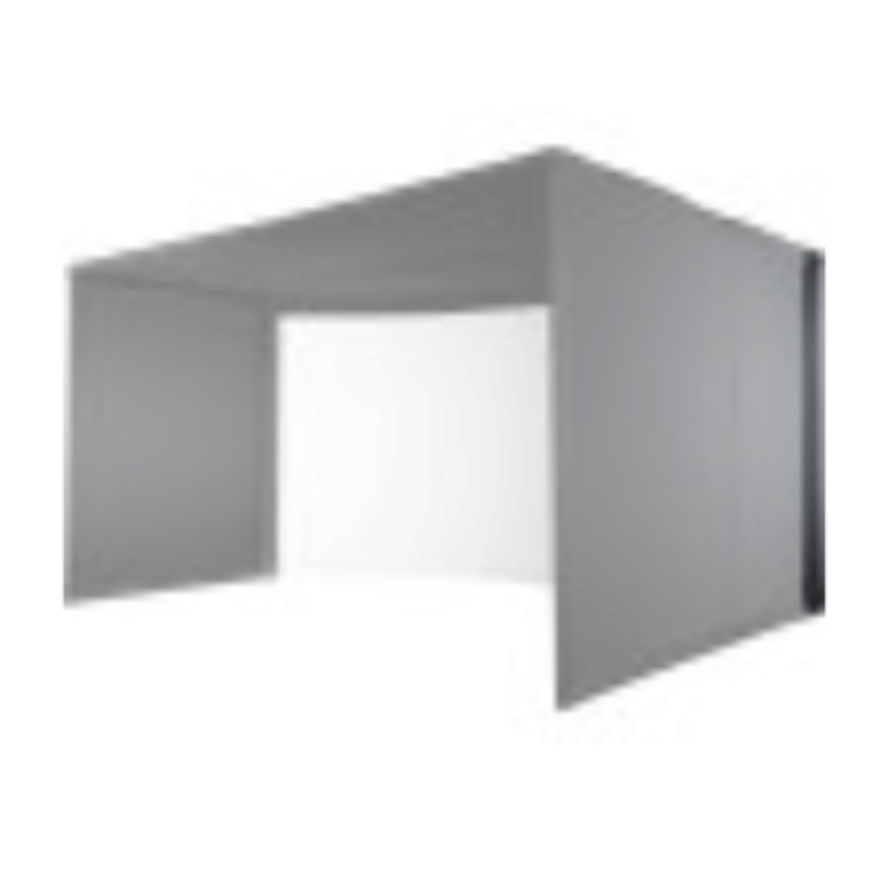 Carl's Place Back Cover Kit for Curved Golf Simulator Enclosure.