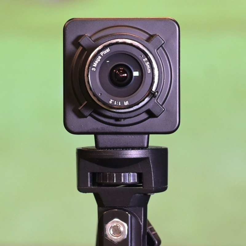 Carl&#39;s Place Golf Swing Camera front view.