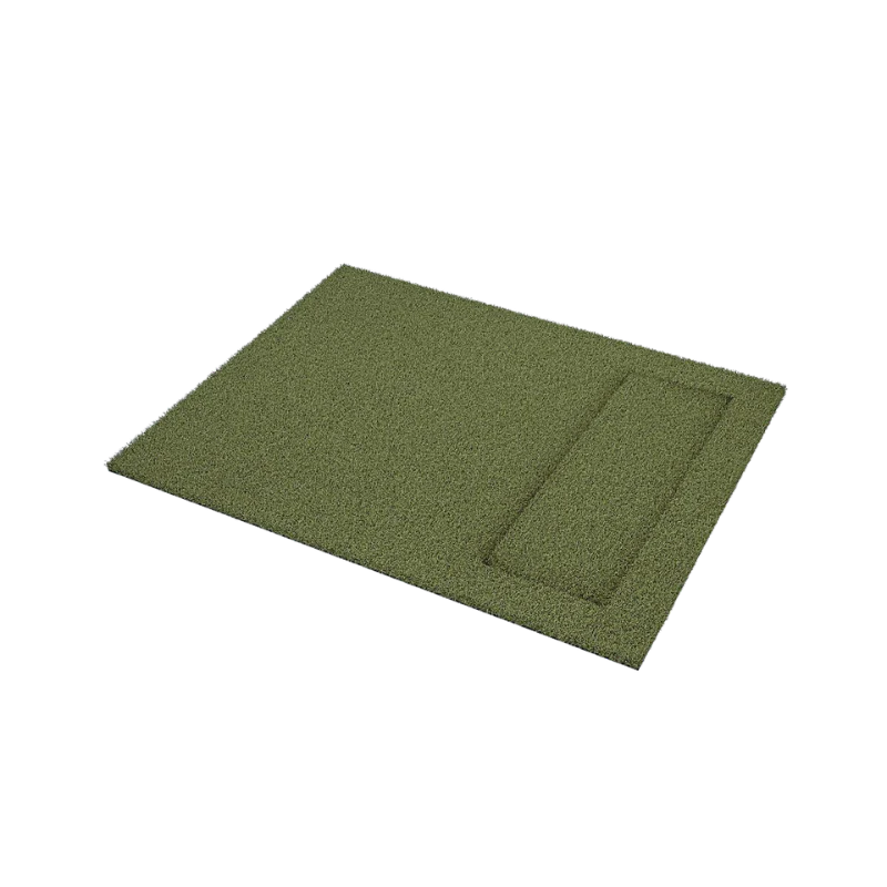 Carl's Place HotShot Golf Mat System 4'x5' size top view.