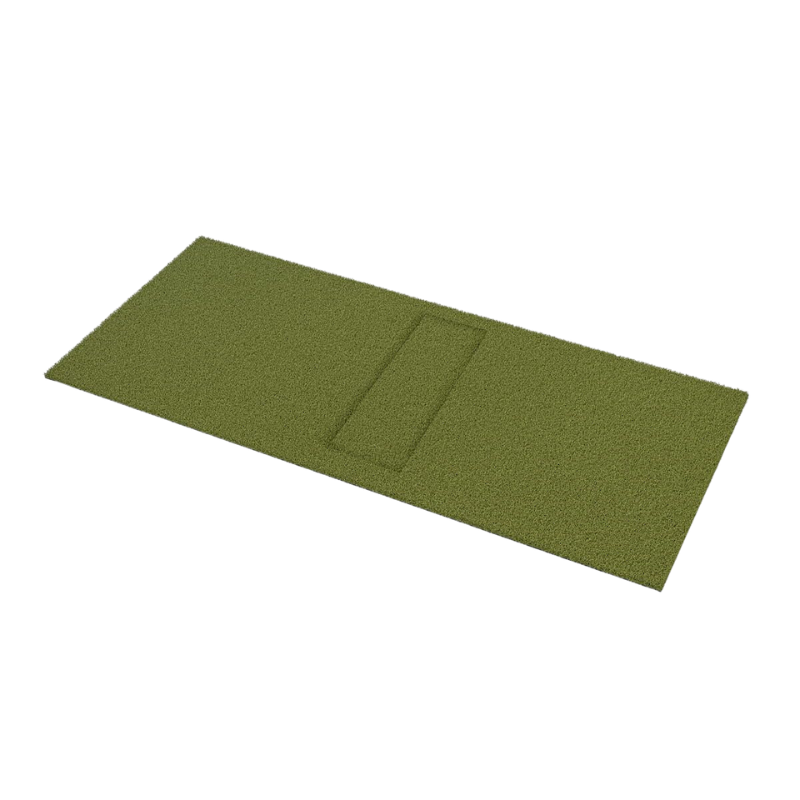 Carl's Place HotShot Golf Mat System 4x9 top view.
