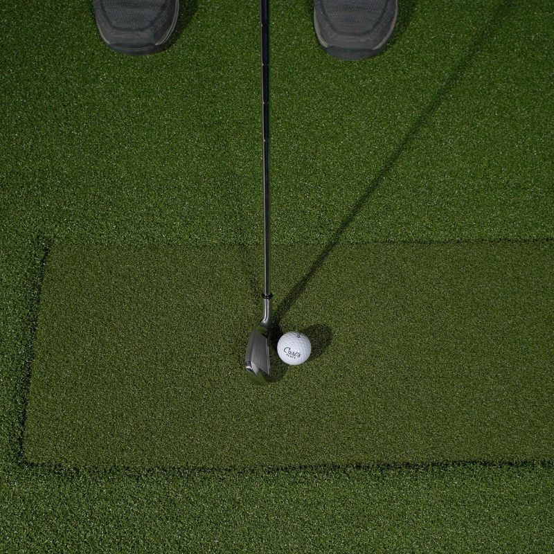 Carls Place HotShot Golf Mat System Hitting Mat with Divot Strip.