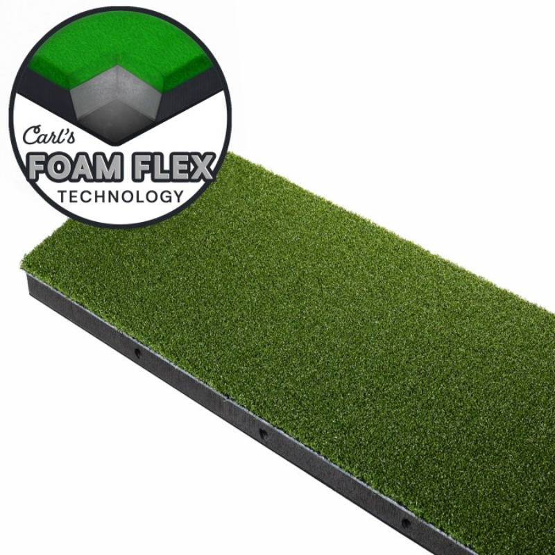 Carl&#39;s Place HotShot Hitting Strip Foam Divot Strip with Carl&#39;s Foam Flex Technology.