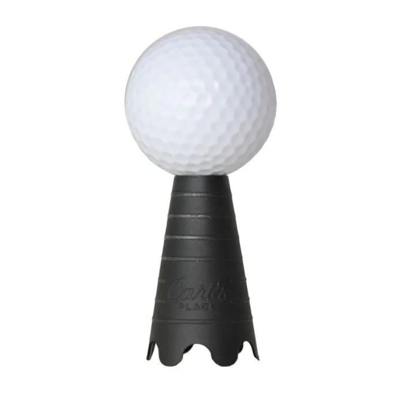 Carl's Place HotShot Indoor Golf Tee with ball.