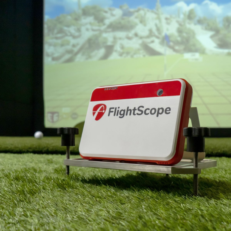 Carl&#39;s Place Launch Monitor Alignment Stand with Flightscope.