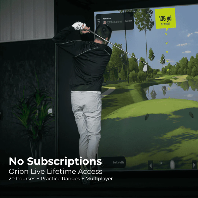 OptiShot Nova Series Golf In A Box 1 Simulator