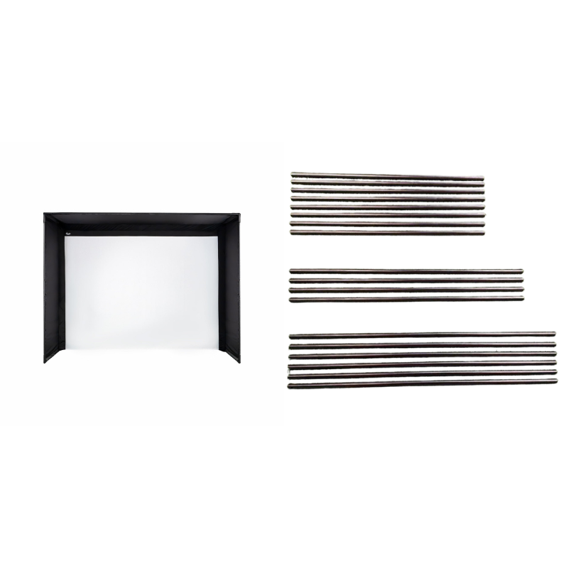 Carl's Place Pipe Framing Kit for DIY Golf Simulator Enclosure.