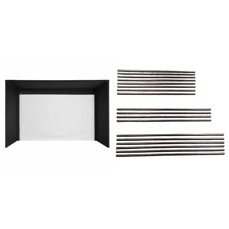 Carl's Place Pro Golf Simulator Enclosure and Pipe Framing Kit.