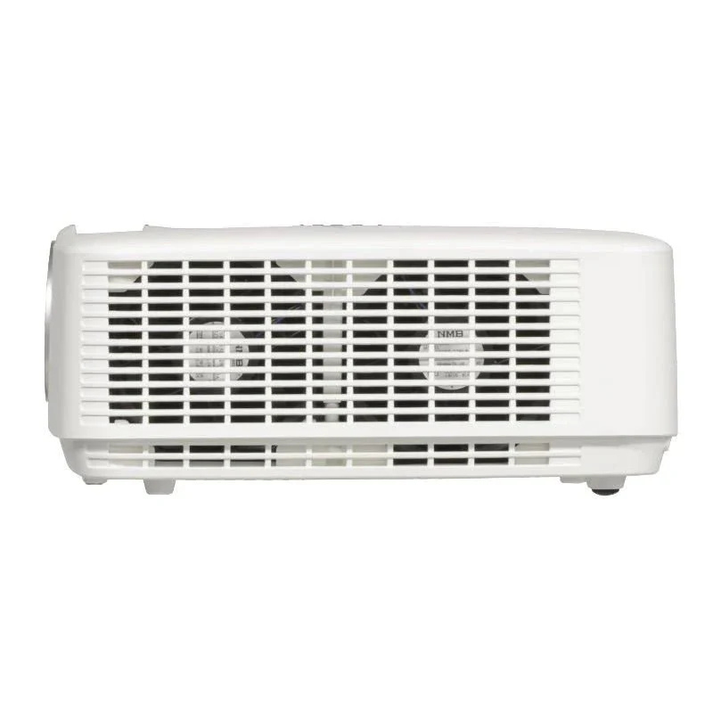 EIKI EK-308U 6000-Lumens WUXGA Normal Throw Golf Simulator Projector left side view.