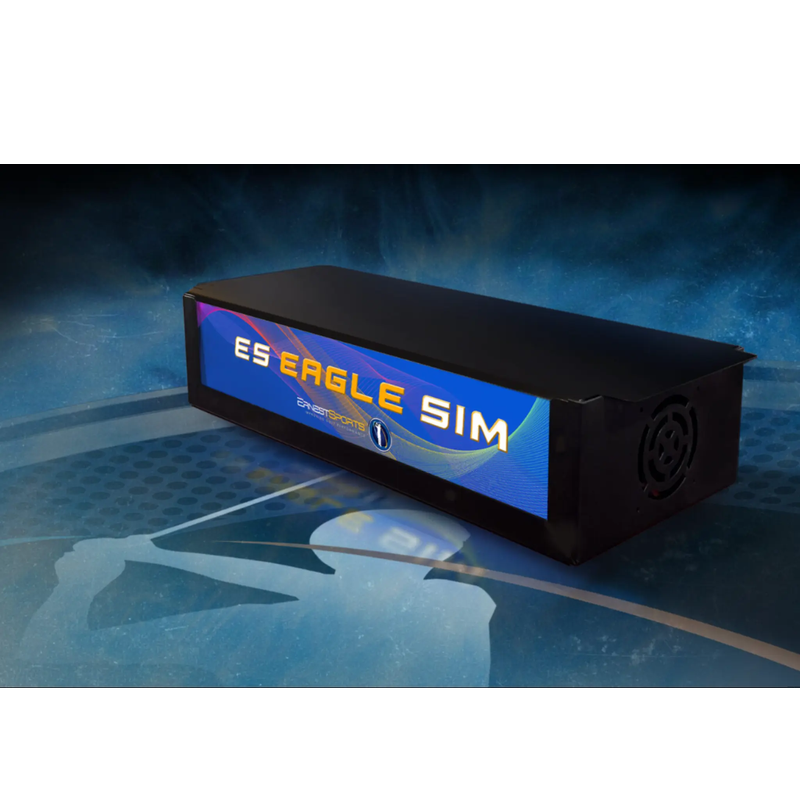 ES Eagle Sim overhead golf launch monitor unit.