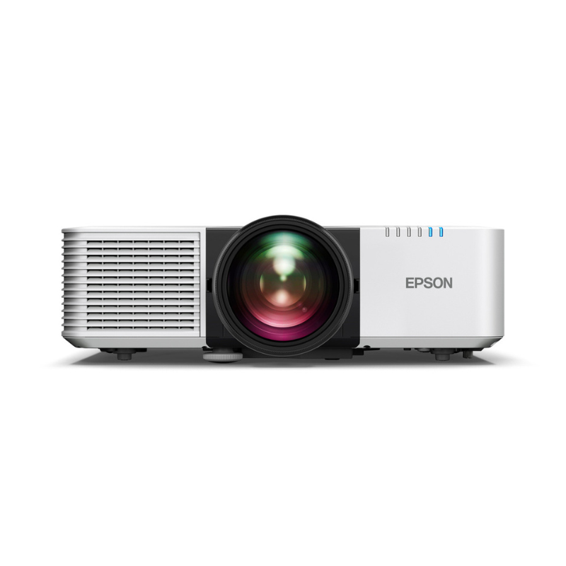 Epson L690SE PowerLite 6000 Lumen WUXGA Short Throw 3LCD Laser Projector with 4k Enhancement front view.