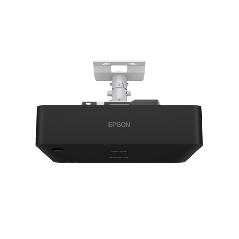 Epson L795SE PowerLite 7000-Lumen WUXGA Short Throw 3LCD Laser Projector with 4K Enhancement mounted rear view.