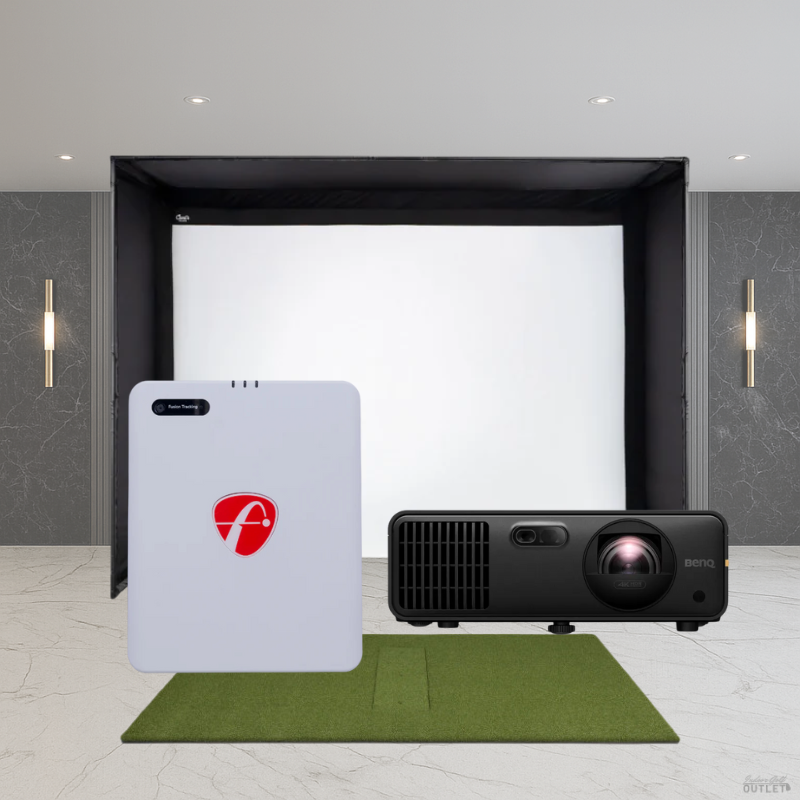 FlightScope Mevo Gen2 DIY Golf Simulator Package.