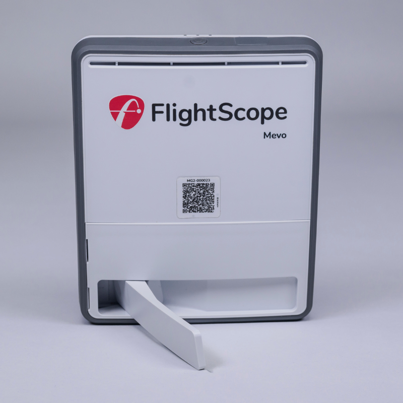 FlightScope Mevo Gen2 Launch Monitor back view.