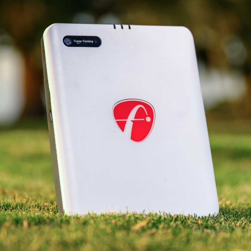 FlightScope Mevo Gen2 Launch Monitor close up view.