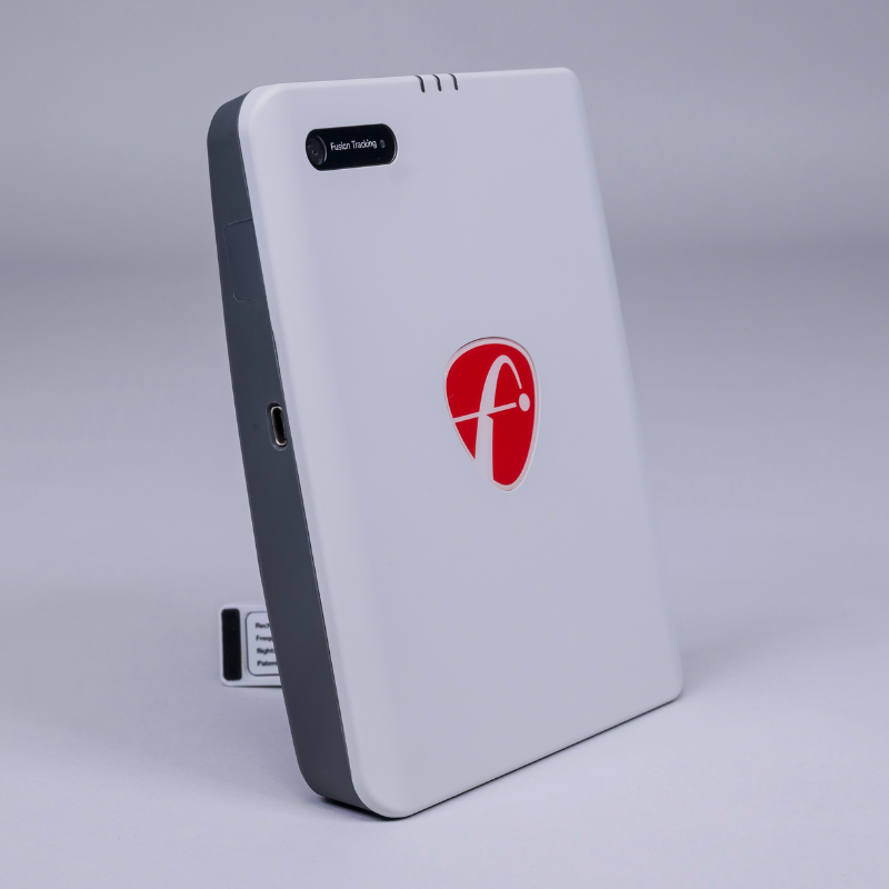 FlightScope Mevo Gen2 Launch Monitor right angle view.