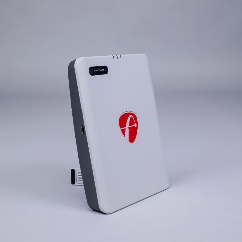 FlightScope Mevo Gen2 Launch Monitor right angled view.