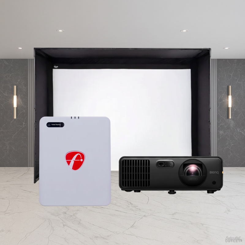 FlightScope Mevo Gen2 DIY Golf Simulator Enclosure Projector Package.