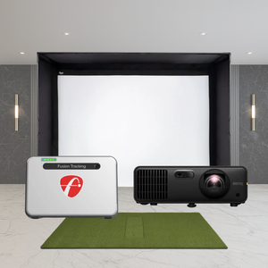 FlightScope Mevo+ DIY Golf Simulator Package - Indoor Golf Outlet