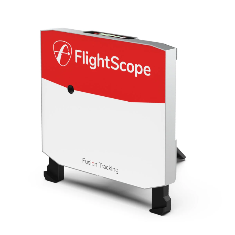 FlightScope X3 Launch Monitor and Golf Simulator side view.